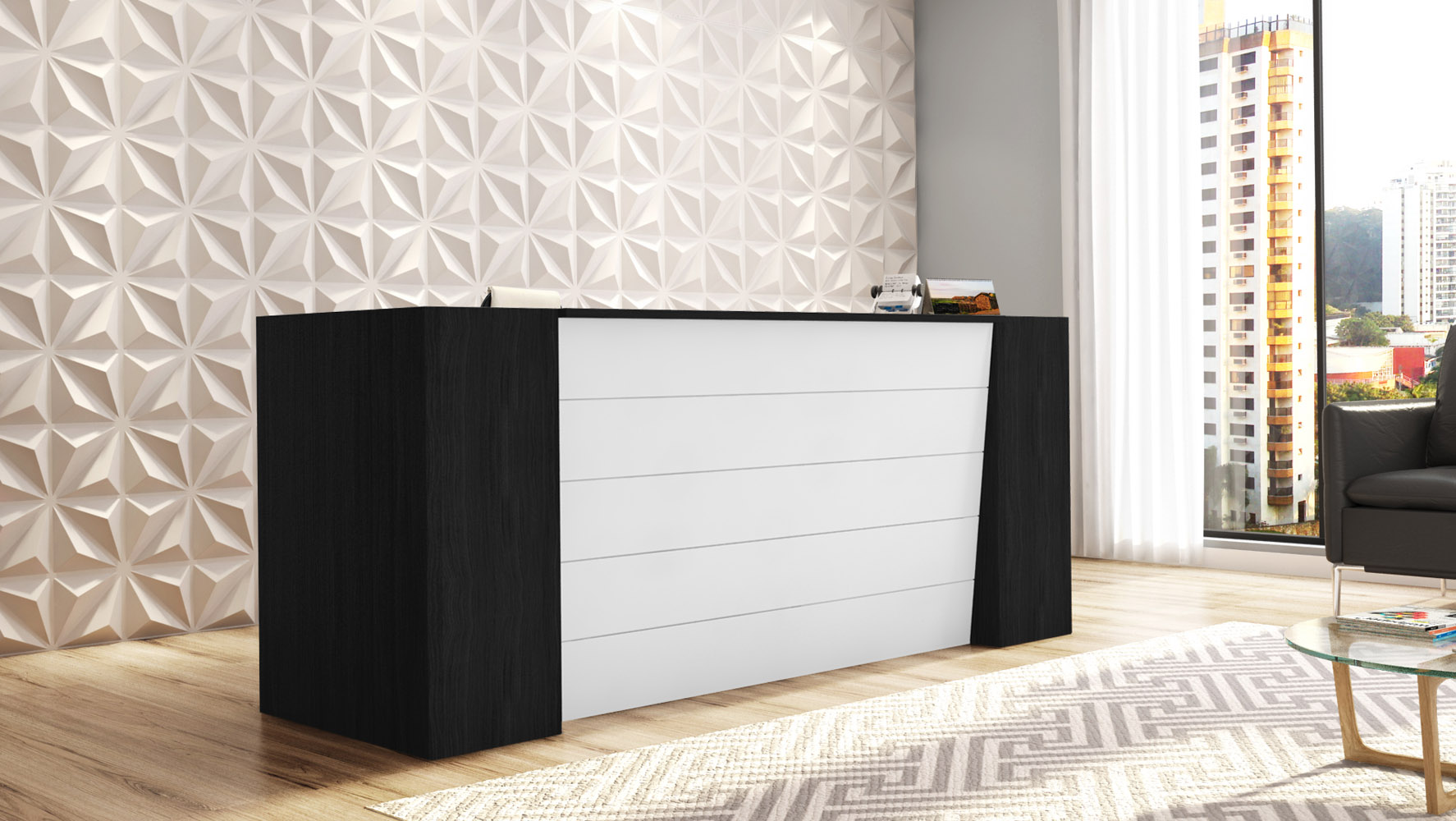 clinton reception desk in