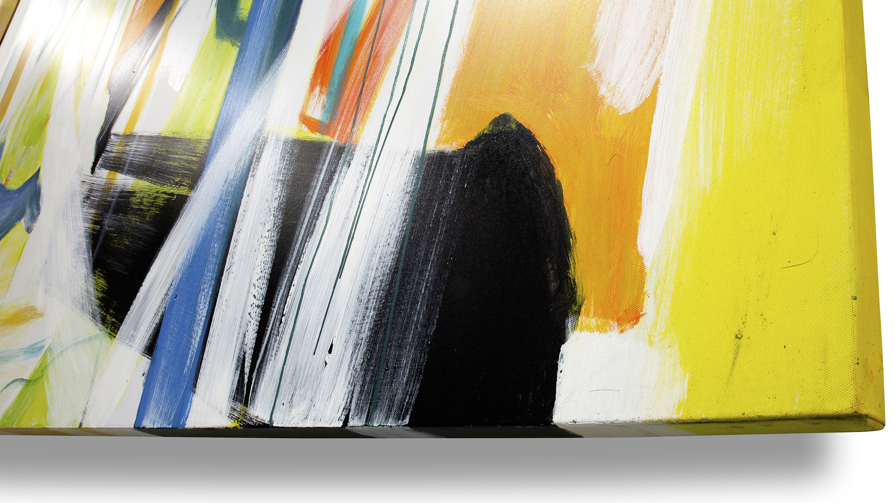 Iberian Graffiti Canvas Art 96" x 70" Zuri Furniture