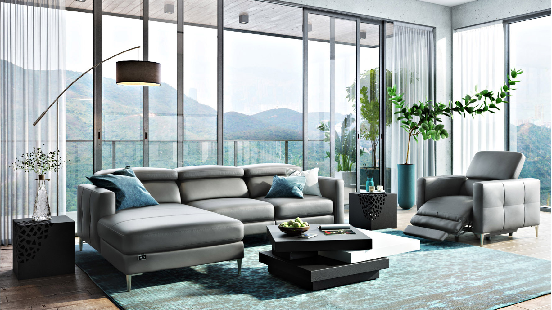 Zuri Furniture Floyd Coffee Table - Thumbnail 5