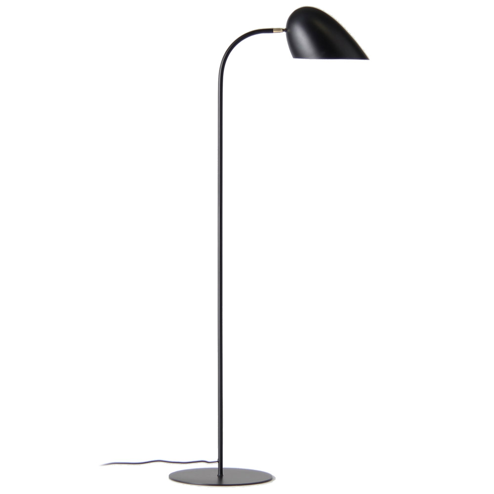 Modern Aled Floor Lamp - Black | Zuri Furniture