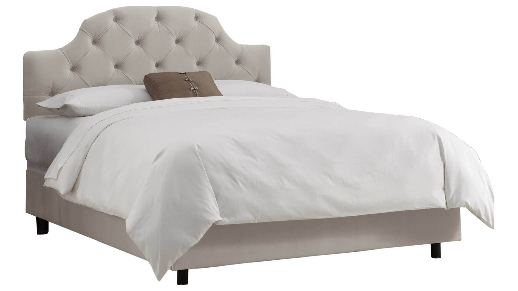 Evie Twin Kids Tufted Curved Bed Zuri Furniture Evie Kids Tufted Curved Bed Twin