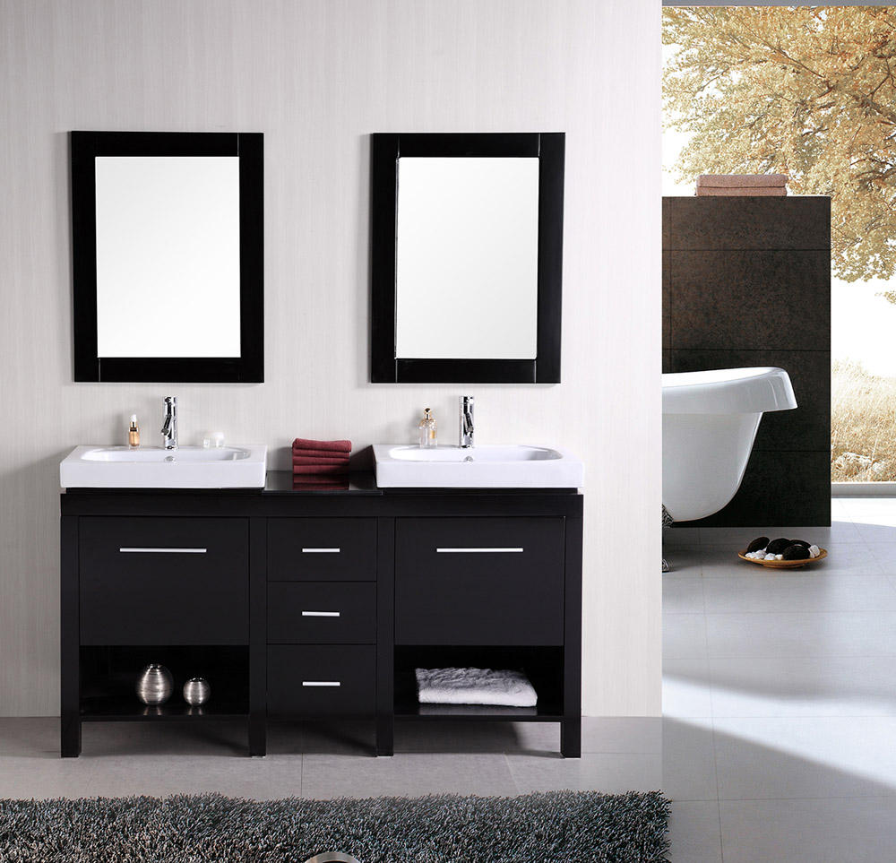 Marly 60" Double Sink Vanity Set