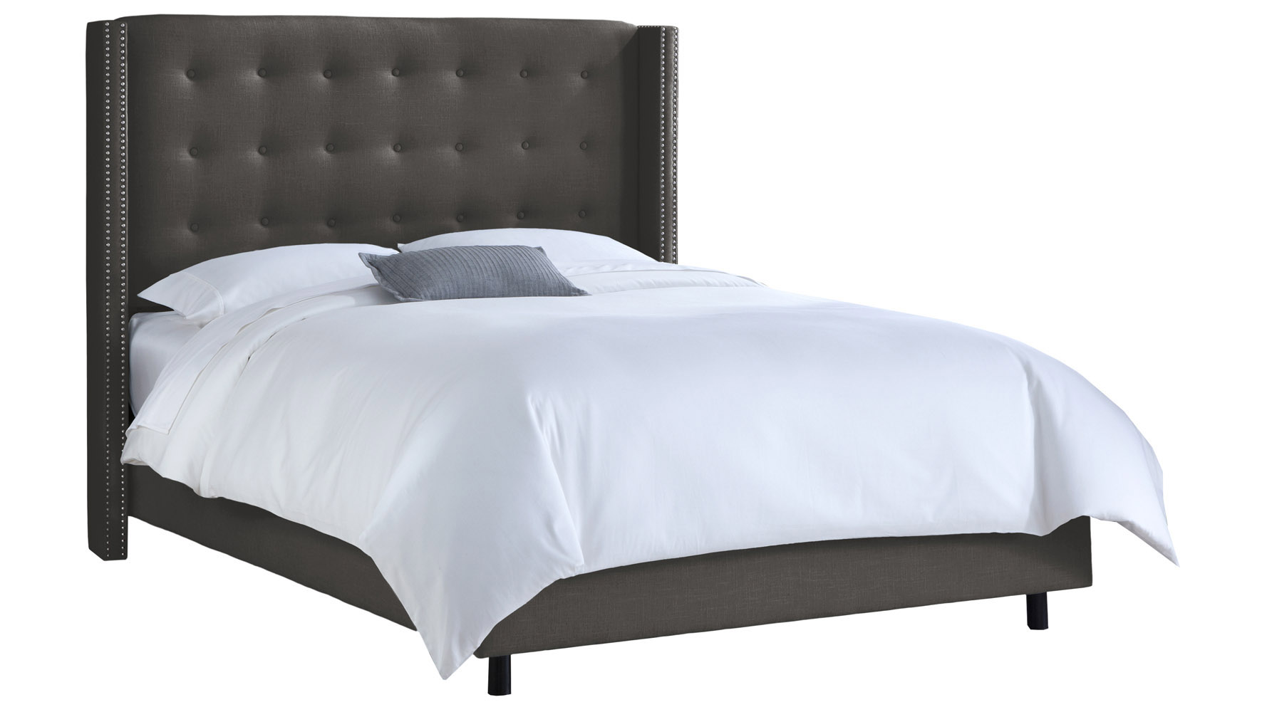 Reanna Tufted Wingback Bed Full