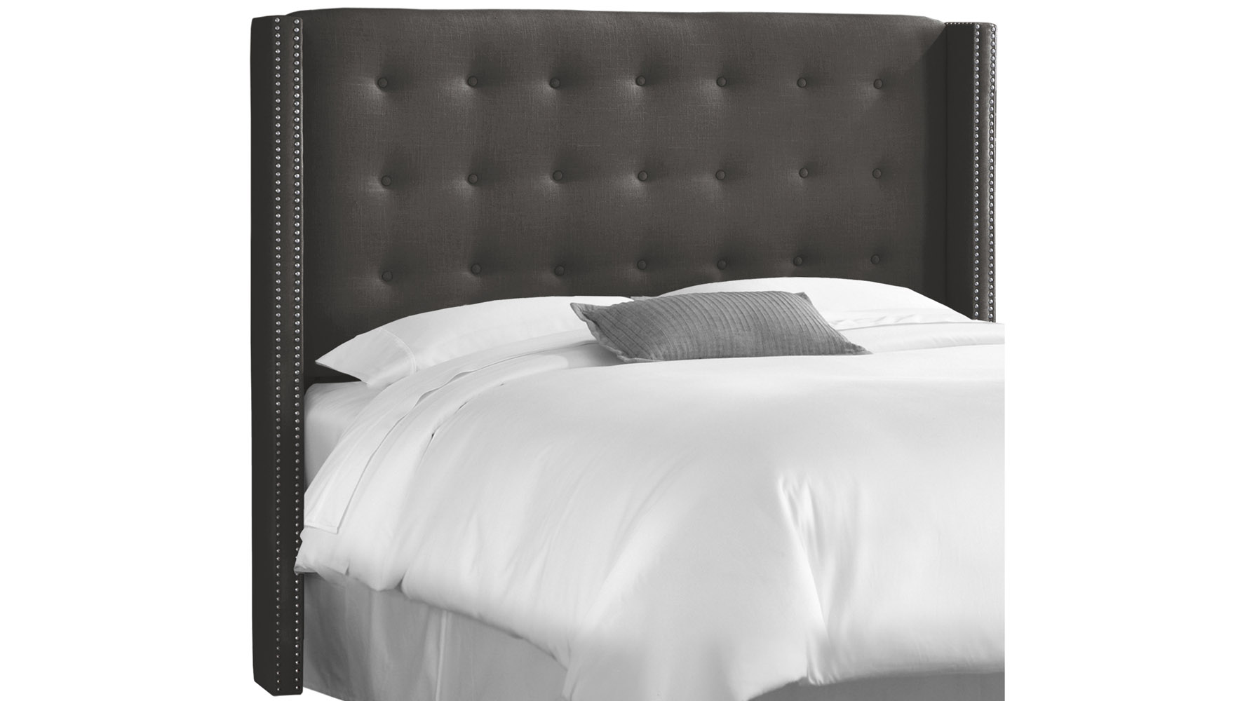 Modern Reanna Full Tufted Wingback Headboard Zuri Furniture Next