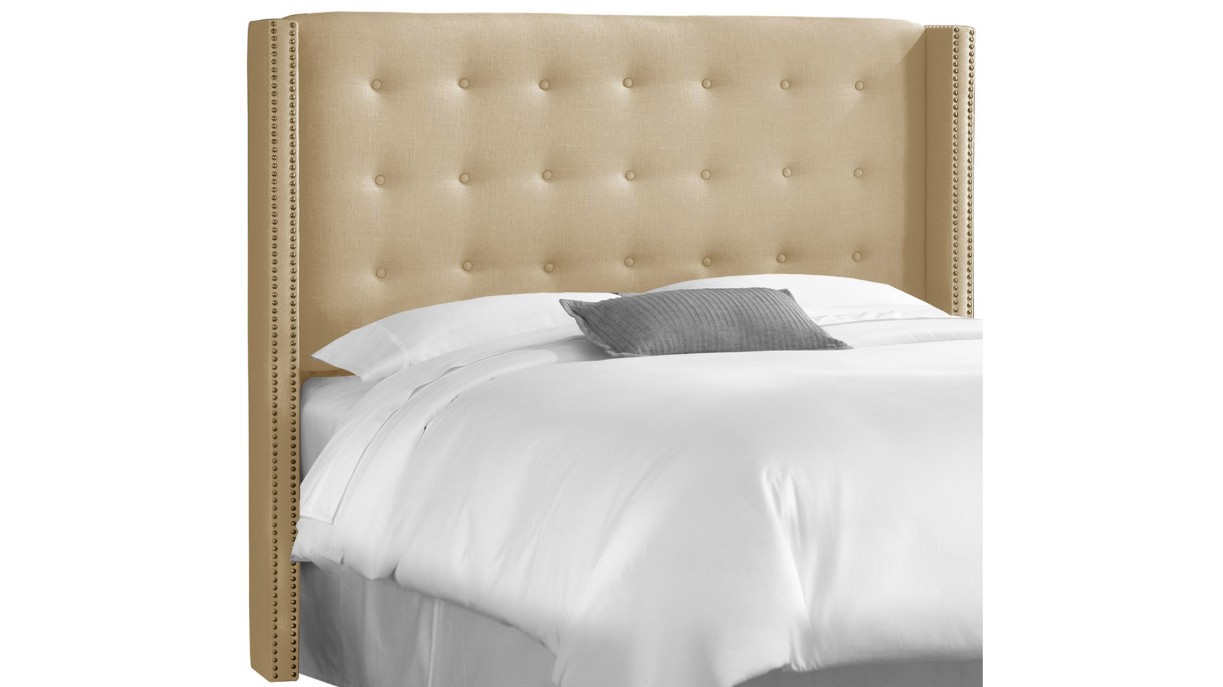 Reanna Tufted Wingback Headboard Full