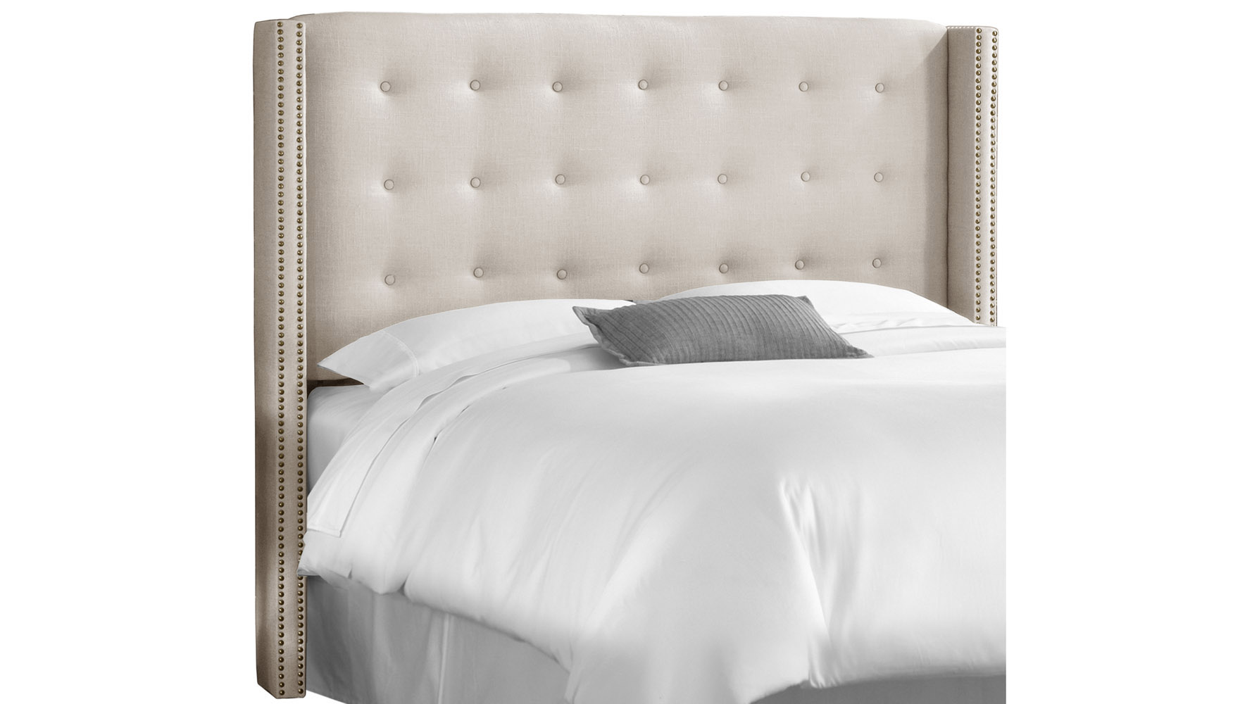 Reanna Tufted Wingback Headboard Full