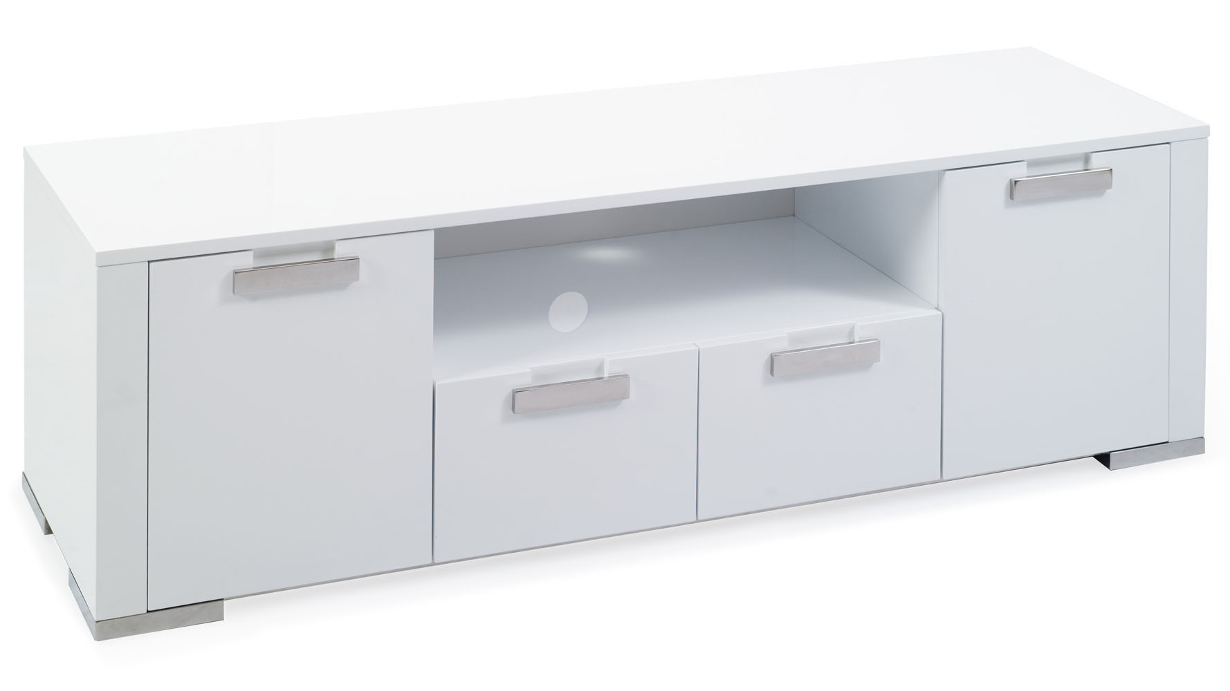 Modern White High Gloss Lacquer Torres Media Storage Cabinet Zuri Modern White High Gloss Lacquer Torres Media Storage Cabinet Zuri Furniture