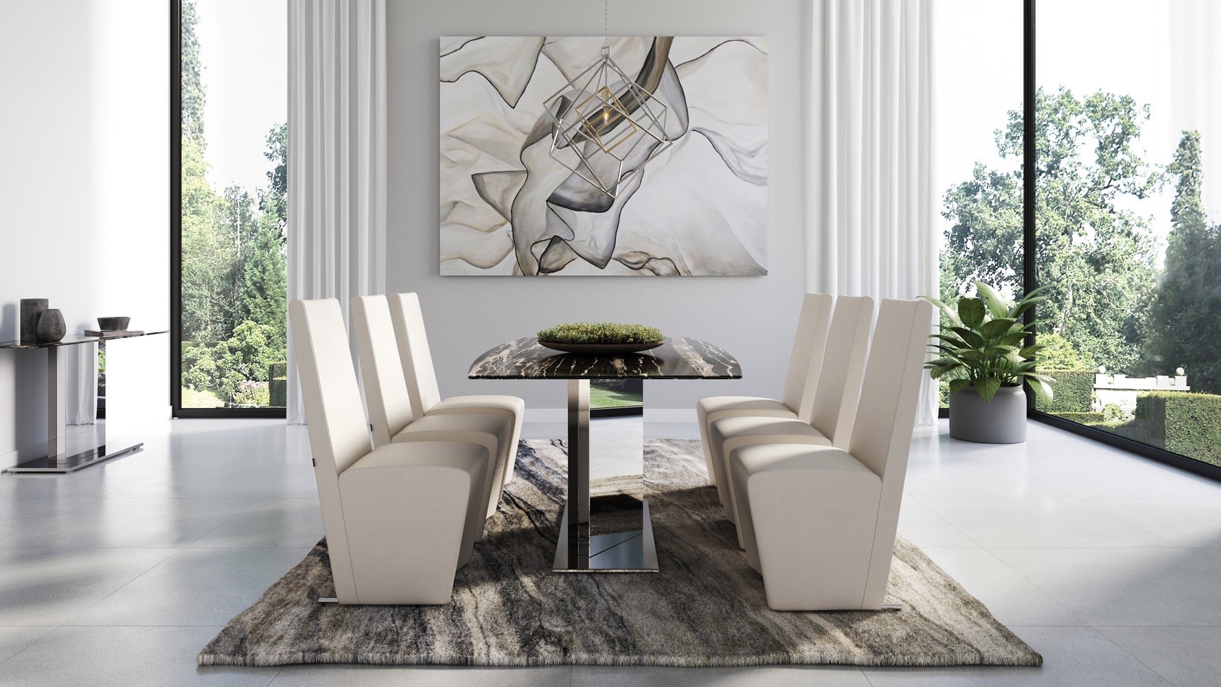 Nero 71" Dining Table