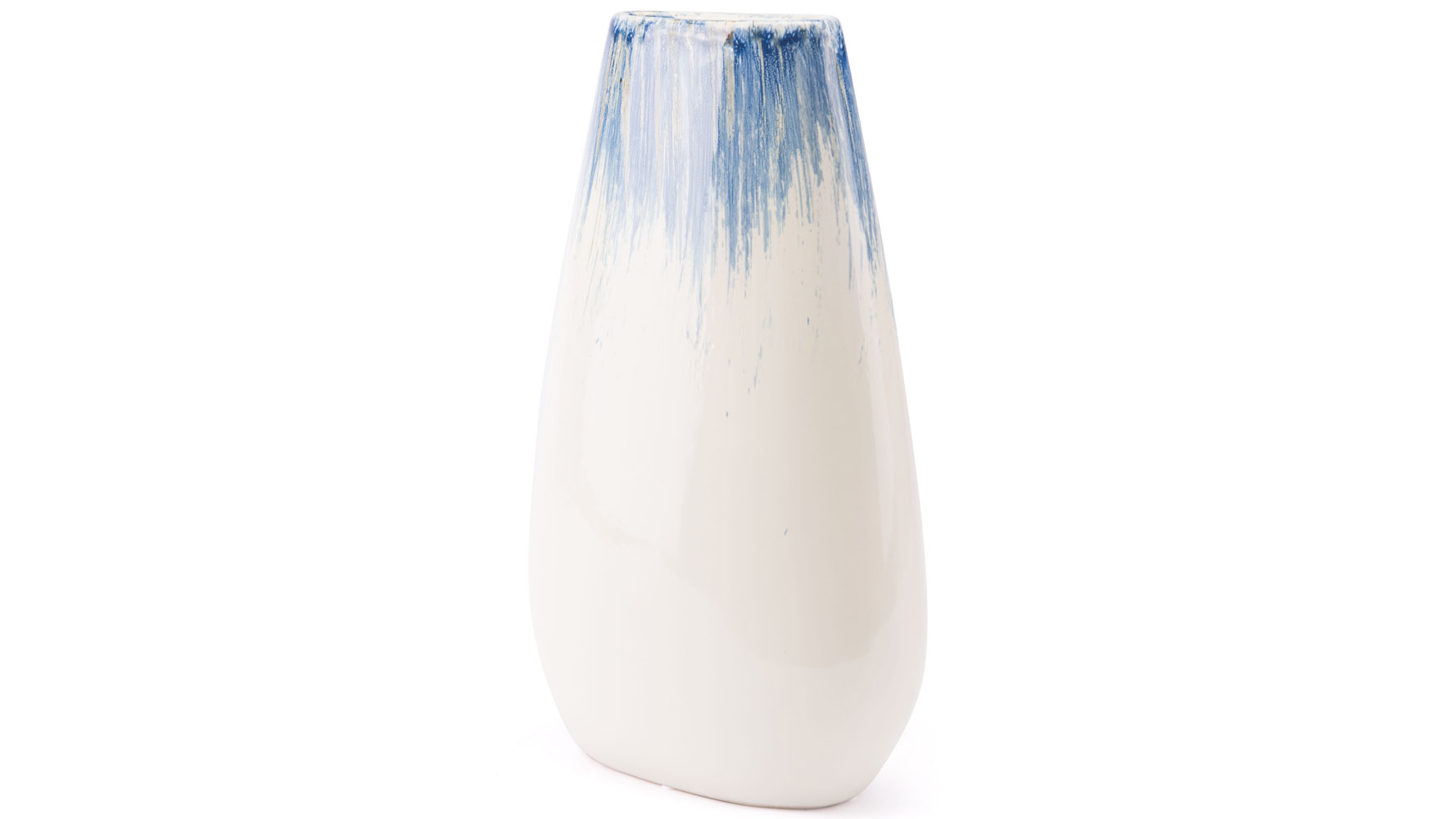 Ombre Large Vase Blue & White