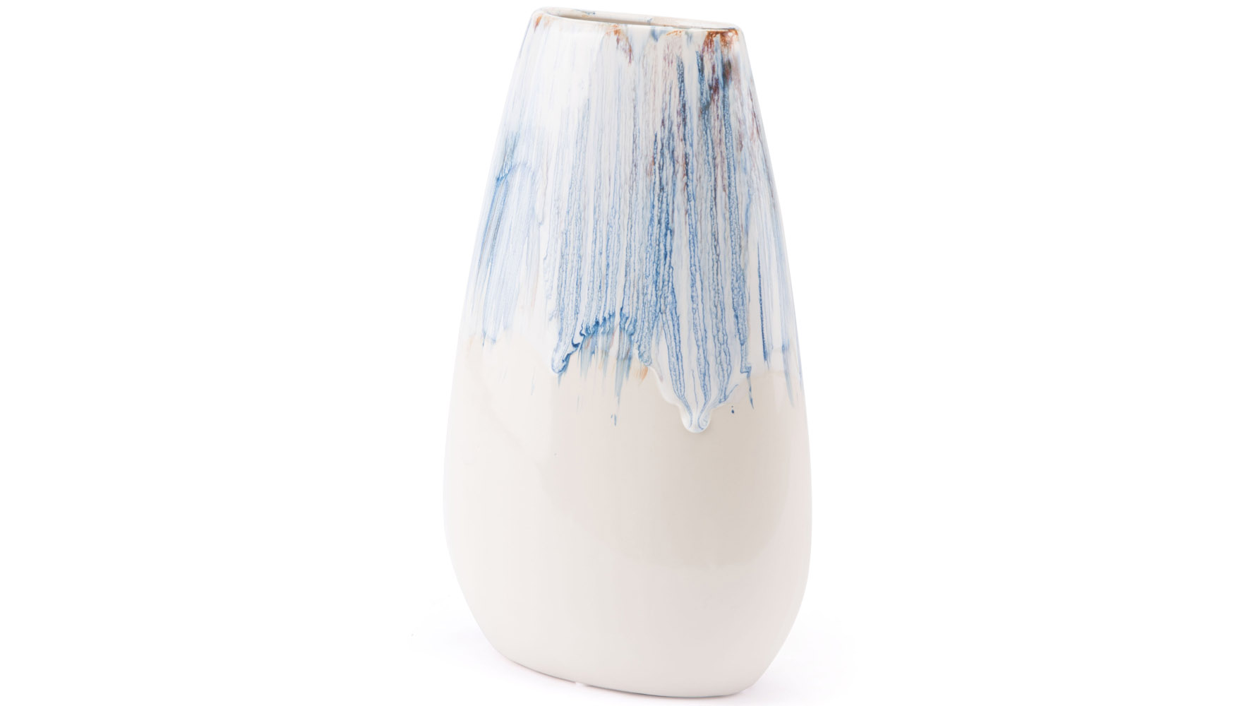 Ombre Medium Vase Blue & White