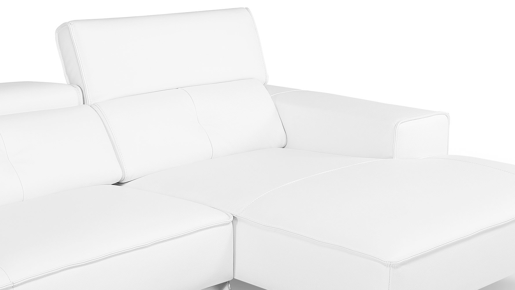 Raj Sectional White - Main Image
