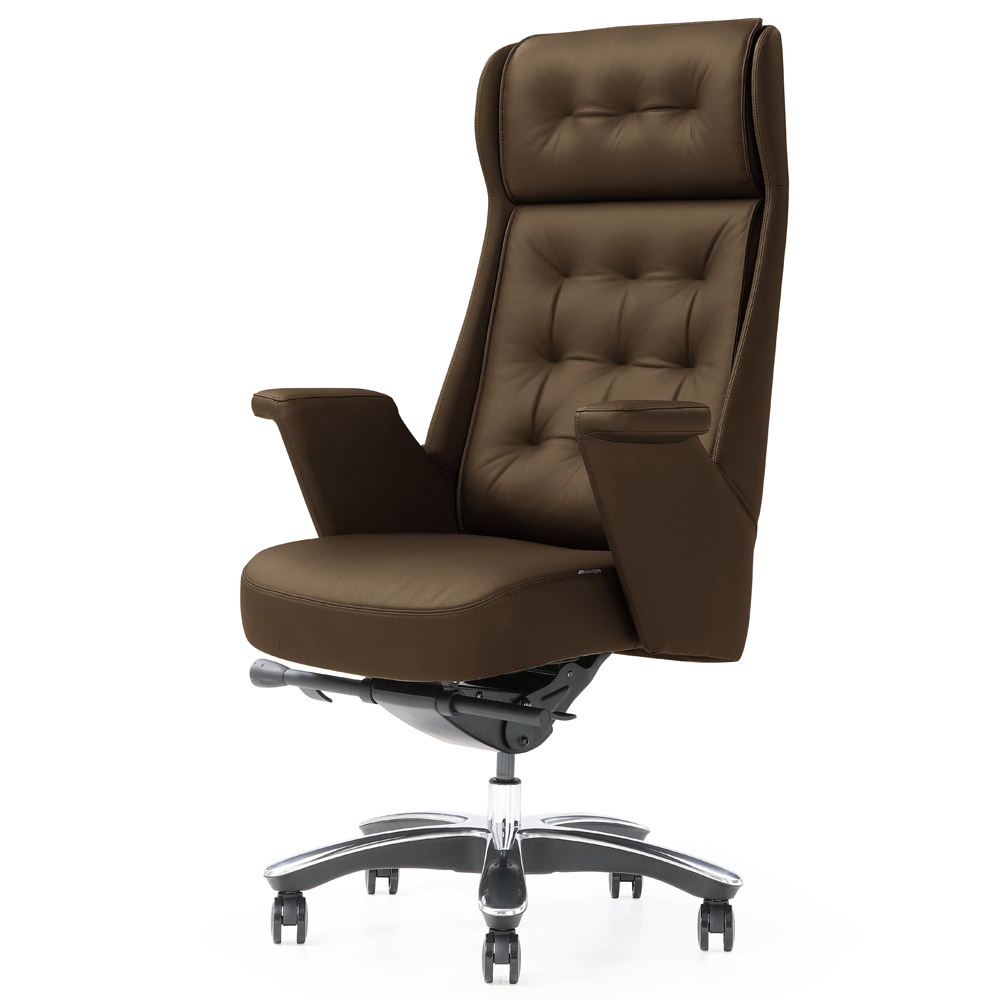 Rockefeller leather executive chair Clearance