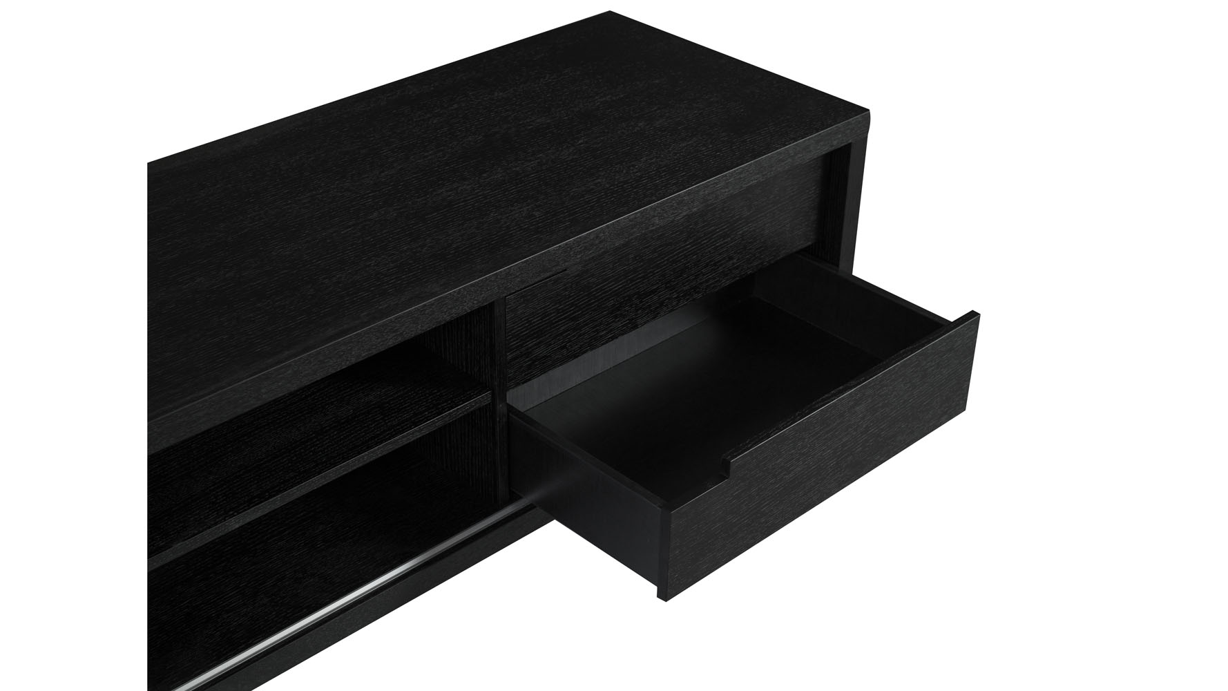 Romo TV Unit Black Oak