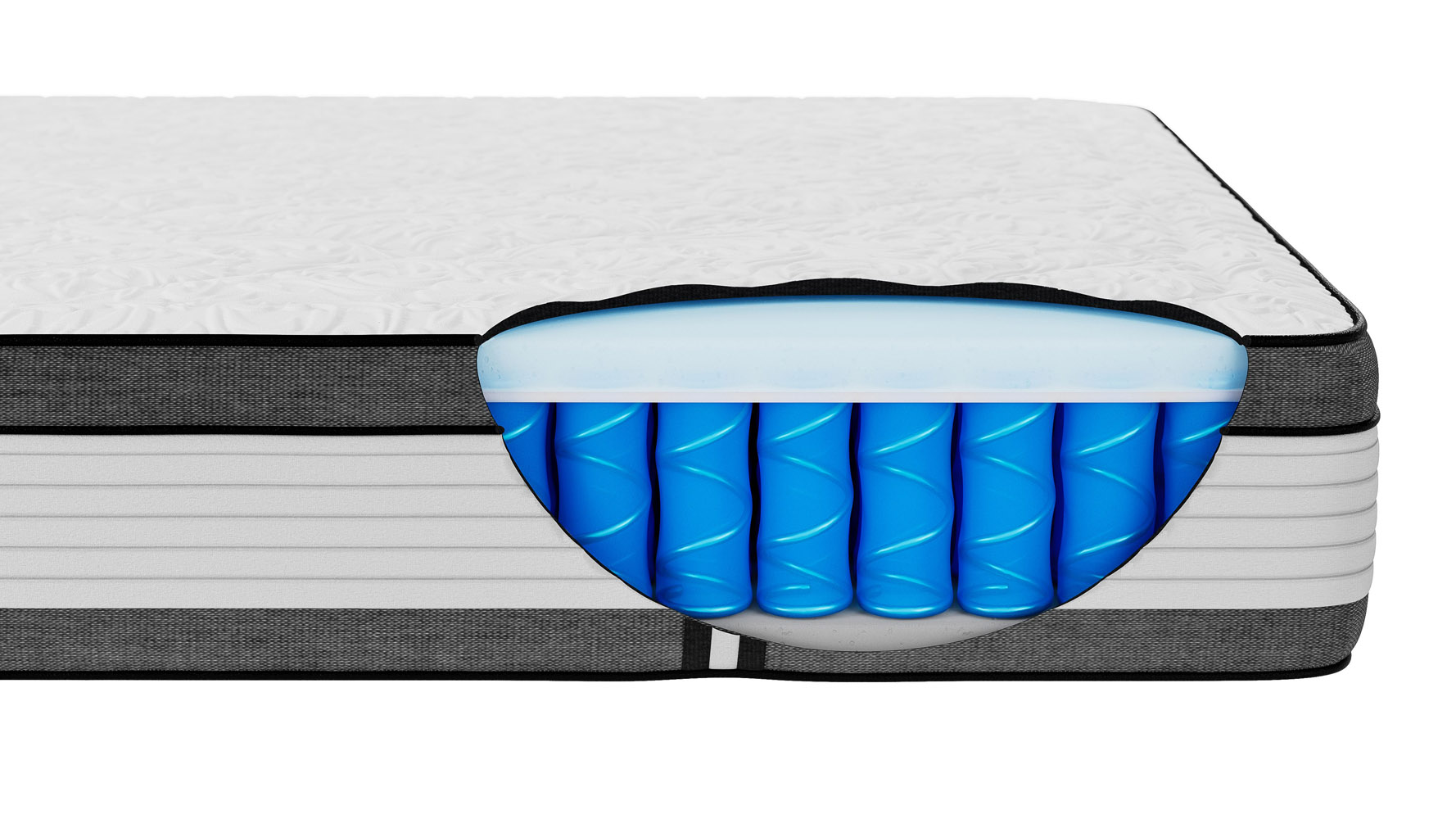 Sonoma 12 Inch Gel Hybrid Mattress Modern & Contemporary Mattresses