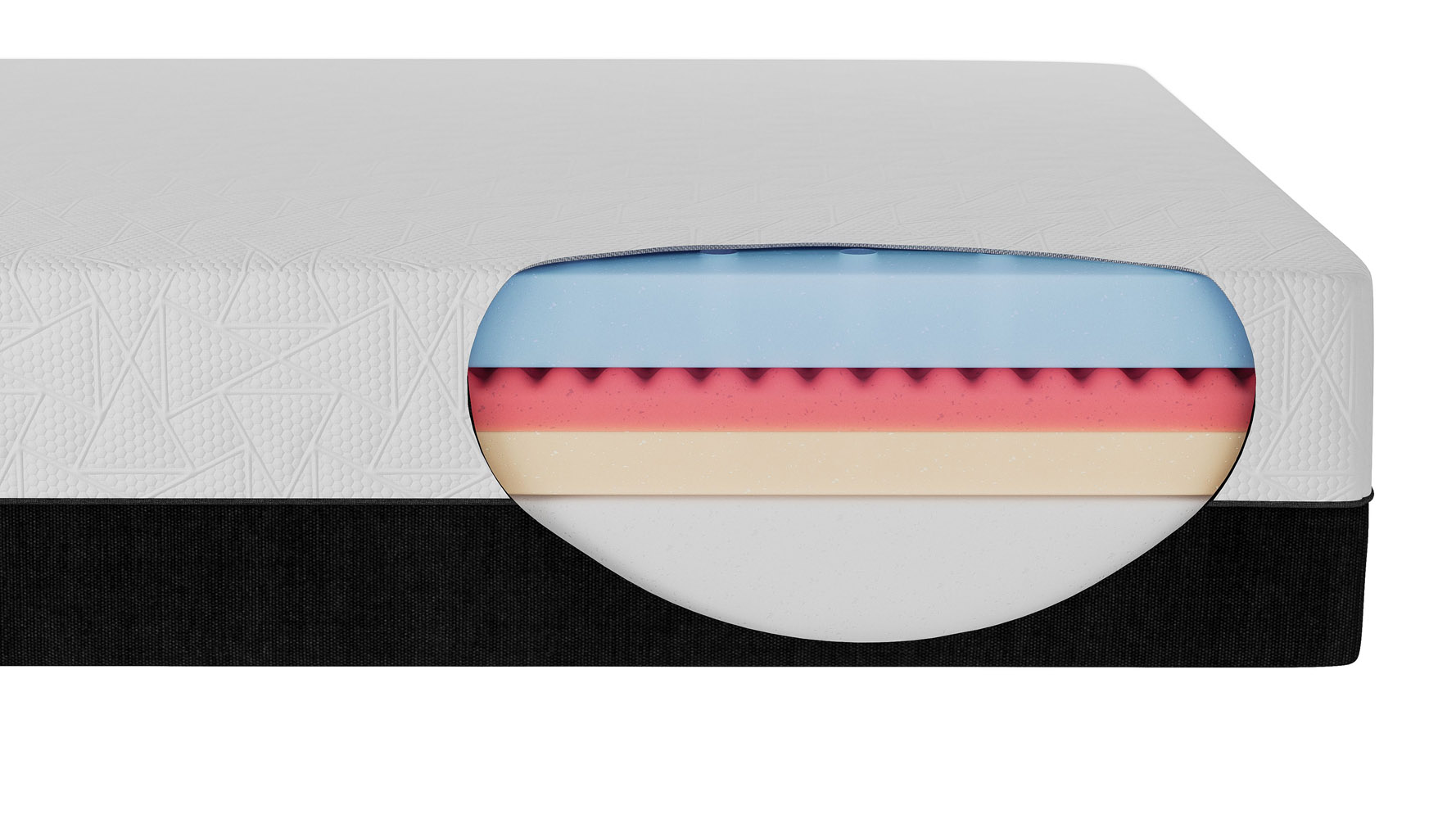 Verano 12 Inch Gel Air Mattress Modern & Contemporary Mattresses