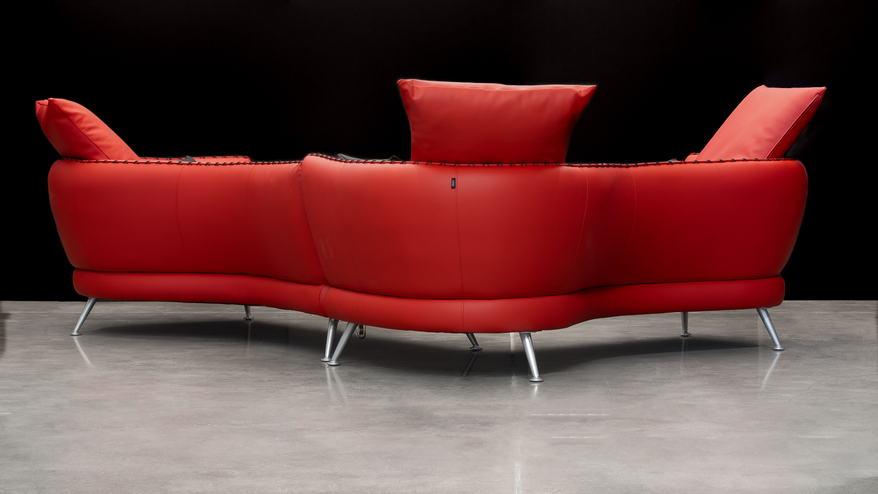 Vitali Sectional - Red