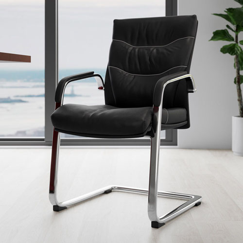 Carnegie Guest Chair - Black