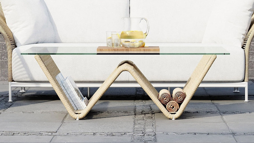 Kaia Coffee Table - Cream