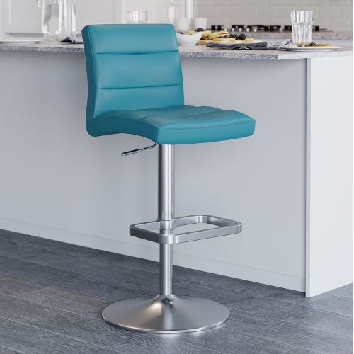 Lush Bar Stool - Teal