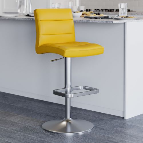 Lush Bar Stool - Yellow