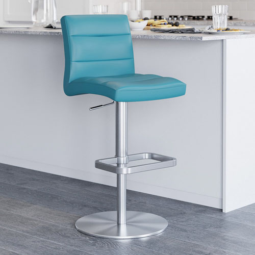 Lush Bar Stool Round Flat Base