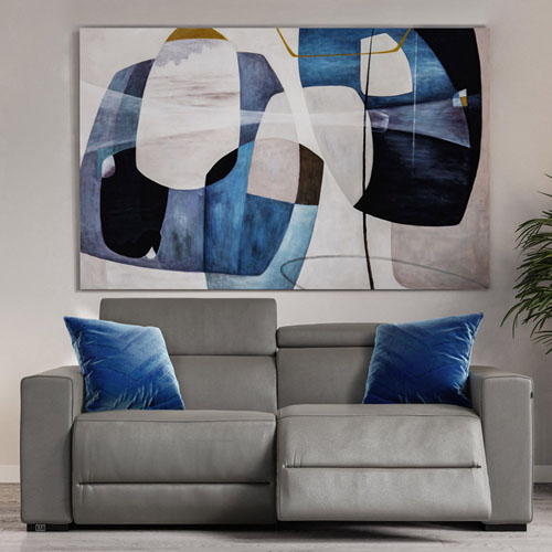 Reflecting Horizons Canvas Art - 96