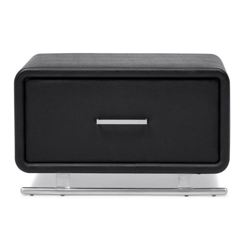 Vetro Side Table Black