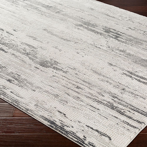 Aisha Gray and Ivory Rug
