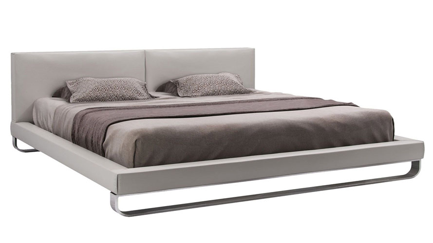Chelsea Bed Pearl Grey Chelsea Bed Pearl Grey, Chelsea King Bed With Storage Footboard