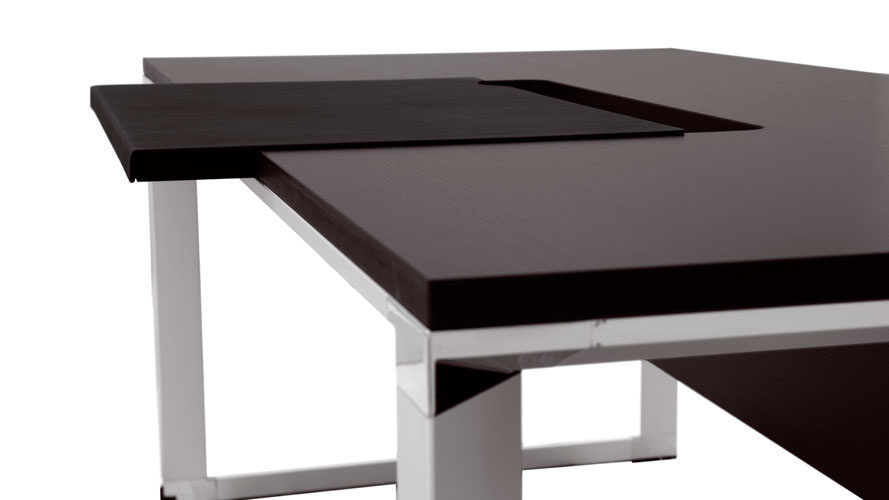 Espresso Delano Executive Desk