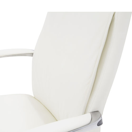 Forbes Genuine Leather Aluminum Base High Back Executive Chair Zuri