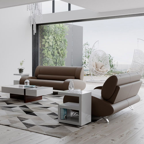 Jayden Side Table White