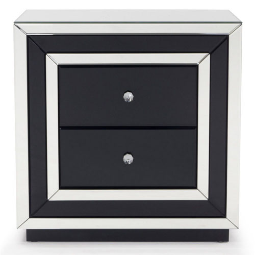 Malibu Mirrored Side Table
