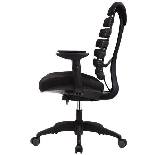 FX2 Fabric Swivel Chair with Adjustable Arms Zuri Furniture