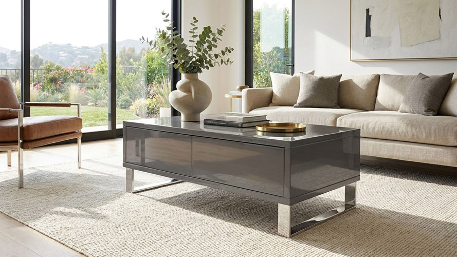 Wood | Lacquer Accent Tables