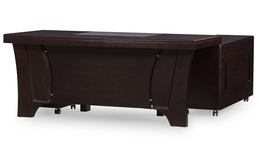 Quincy Desk With Return Dark