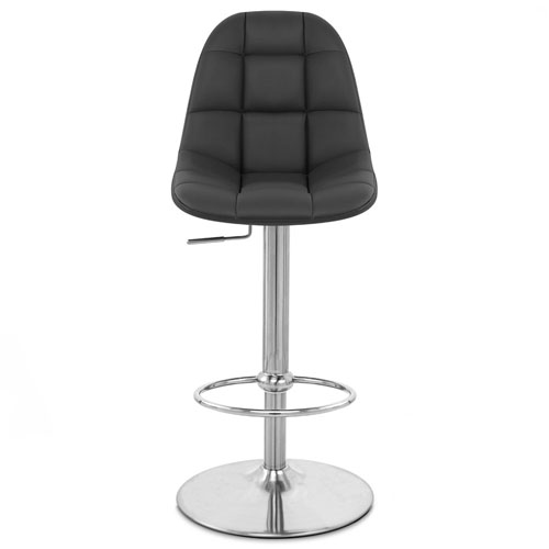 Rochelle Adjule Height Swivel Armless Bar Stool Zuri Furniture Rochelle Bar Stool