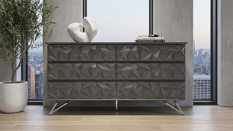 Vortice Sideboard - Gray