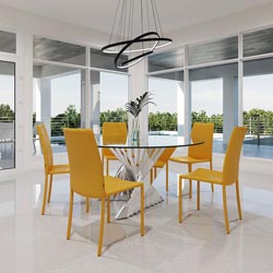 Noah Dining Chair - Yellow
