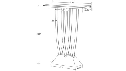 Victoria Console Stand